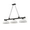 Z-Lite Cordon 3 Light Billiard, Bronze & White Linen 2306-3BRZ-DWL14 - alternate 7